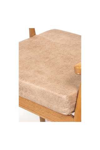 50x50x8cm Sandalye Minderi Dayanaklı Fermuarlı Yıkanabilir Kumaş Bahçe-balkon Minderi 1adet Krem Mavi