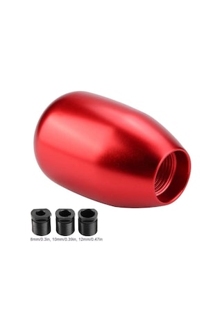 Carmind Metal Vites Topuzu Üniversal Kırmızı Renk