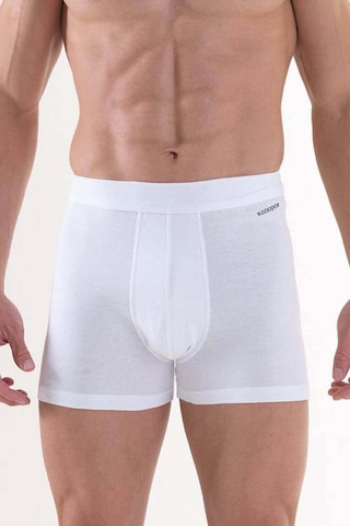 Blackspade 9623 %100 Pamuk Erkek Rahat Kesim Büyük Beden Boxer Beyaz