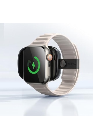 Apple Watch Uyumlu Için Taşinabilir Dijital Manyetik Kablosuz Şarj Aleti 1200 Mah 2.5 W Mc-5230