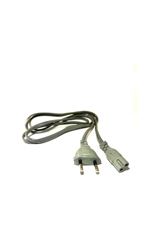 1.5M Gri Renk Teyp Işıldak Fişi C7 Power Güç Kablosu 1.5 Metre