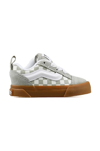 Vans Knu Skool Elastic Lace Bebek Günlük Ayakkabı Vn000d0kfsg1 Gri