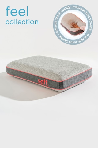 Feel Soft Visko Yastık - Yumuşak Visco Ortopedik Yastık Beyaz
