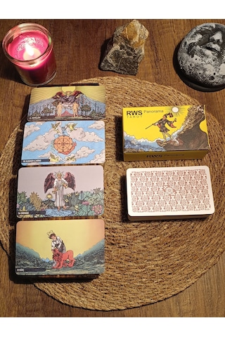 Panorama Yatay Tarot Destesi 78 Kart - Arındırma Kesesi