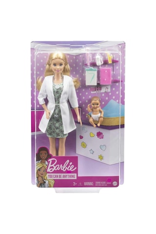 Mattel Barbie Bebek Doktoru Seti GVK03