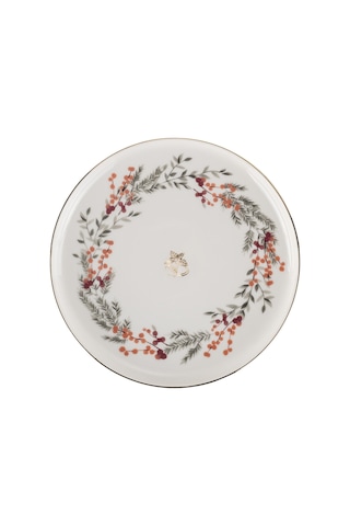 Kütahya Porselen Bone Joy 4 Parça 19 Cm Pasta Tabağı Çok Renkli