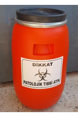 Patolojik Atık Fiçisi 60 Lt