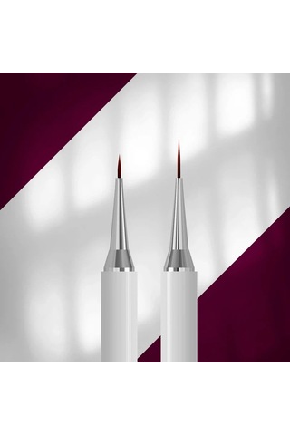 Nbx-01/11 Staleks Exclusıve 01/11 Çift Taraflı Liner Fırça 7 Mm / Liner 12 Mm