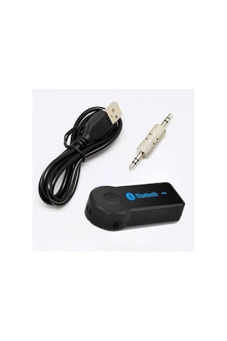 Bluetooth Araç Kiti Bt 350 Aux Çıkışlı Hands-free Telefon Müzik Alıcı