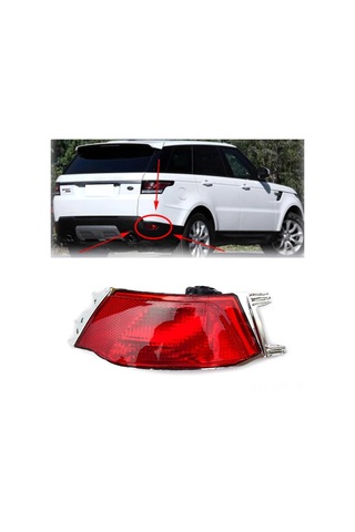 Geeroyoo Range Rover Sport L494 2014-2017 Sağ Arka Sis Lambası - Yedek Parça, Dayanıklı Abs, Kolay Kurulum Lr043983/lr095708