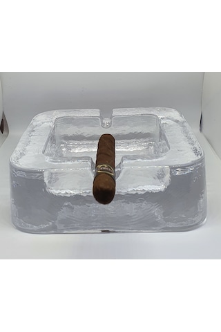 Paşabahçe 25026 Denizli Cam El İmalatı Çift Oluklu Küllük