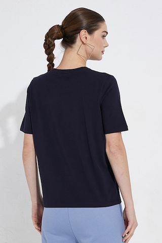 Tommy Hilfiger Kadın T-shirt Lacivert