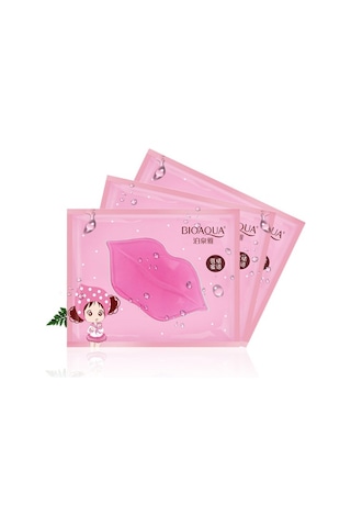 Bioaqua Kristal Kolajen Dudak Maskesi 3 x 8 G