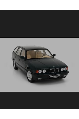 Triple 9 1:18 Ölçek 1996 Bmw 5 Serisi Touring E34 Oxford Green Model Araba