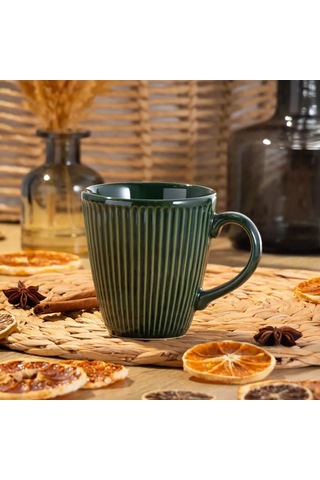 Domenik Çay Fincanları 330 Ml 4 Adet 206680960 Yeşil