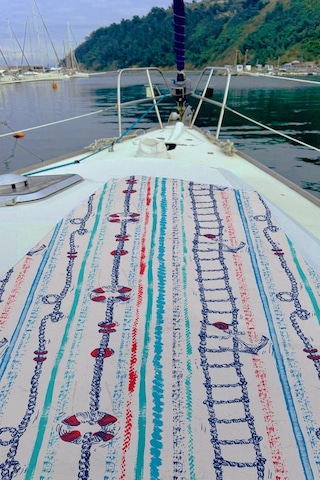 Dijital Baskılı Unisex Deniz Havuz Plaj Havlusu 70x150 Cm. // H095 Renkli