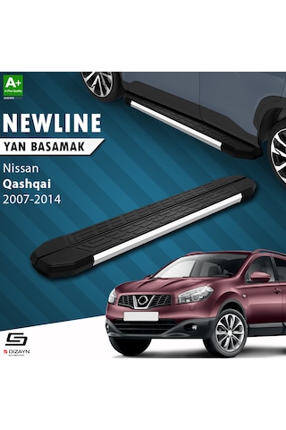 S-dizayn Nissan Qashqai Newline Krom Yan Basamak 173 Cm 2007-2014