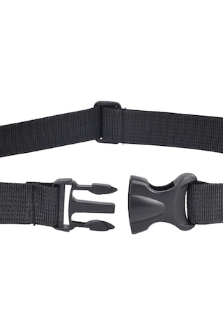 Plastik Klipsli Bez Kemer Anti Alerjik Ayarlanabilir Siyah