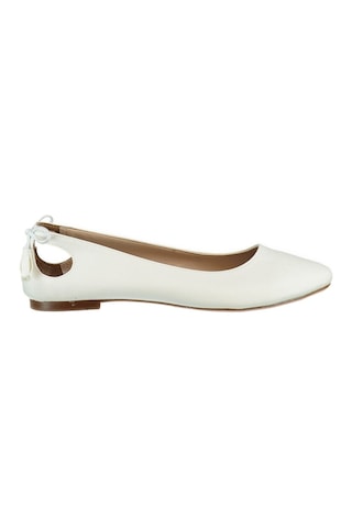Fox Shoes Beyaz Kadın Babet B290080109 Beyaz