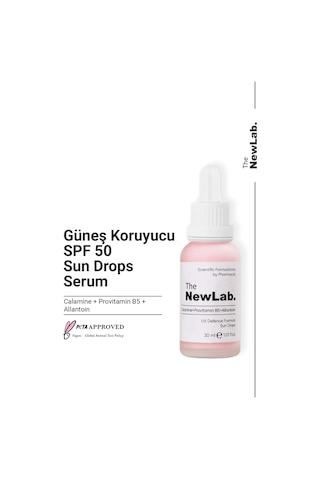 The NewLab Güneş Koruyucu Spf 50 Sun Drops Serum (Uva / Uvb Pa )