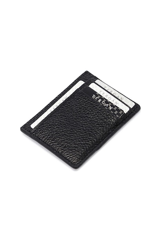 Tergan Siyah Deri Unisex Kredi Kartlık - S1kk00001676-a41 Siyah A41