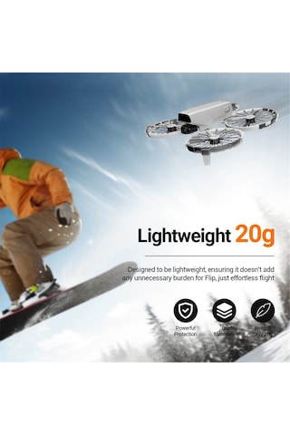 Soulader Djı Flip Telefon Koruması İçin Pratik Çıkartılabilir Tampon Halka Seti - Güvenlik Aksesuarı