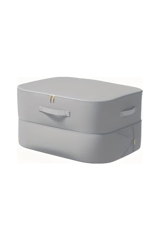 Honeybeeshop Gri Ekstra Buyuk Kapasiteli Ev Tipi Kompresyon Saklama Cantasi Giysi Ve Yorganlar İcin Uygun