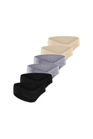 Trendooze Sonrası Sağlıklı Pantolonları Pamuklu Paket Karın Kadın İç İç Hamilelik Hamile Doğum Çamaşırı, Çamaşırı Anne Alt 6 Sw Çok Renkli