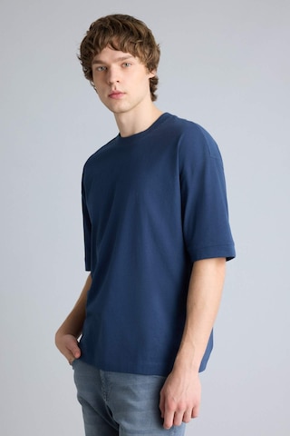 Defacto %100 Pamuk Loose Fit Basic Tişört G4728ax26smnv249 Lacivert-nv249