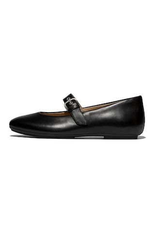 090 All Black Babet Kadın E3d-090 / D07 Fitflop Delıcato Soft Leather Mary Janes 090 All Black