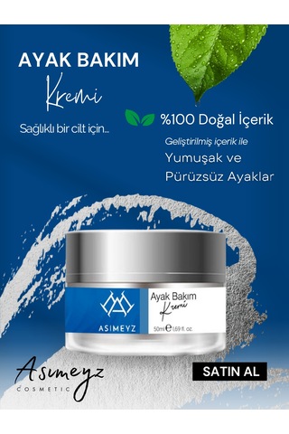 Asimeyz Ayak Bakım Kremi 50 ML