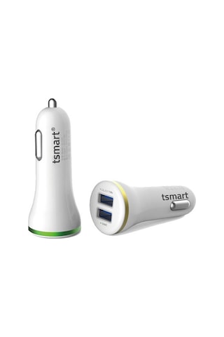 Tsmart Android Şarj Kablolu 3.1A Araç Şarj Cihazı Ts-A23