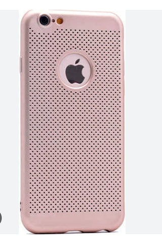 Apple Uyumlu iPhone 7 / 8 / Se 2020 / Se 2022 Silikon Delikli Kılıf Rose Gold 2 Adet Rose Gold