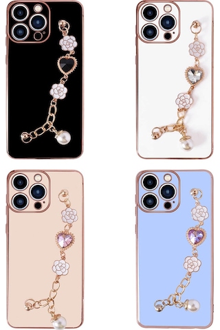 Subutu Apple Uyumlu iPhone 14 Pro Max El Tutamaçlı Kamera Korumalı Sbt Taka Silikon Kılıf-pembe Pembe