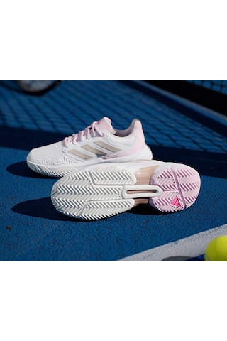 Adidas Courtjam Control 3 W Kadın Tennis Ayakkabısı Jp9739 Beyaz Beyaz