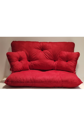 Colormix Moscow, Palet Üstü Minder, Bahçe Minderi, Balkon Minderi , Yer Minderi, Kirmizi Kırmızı