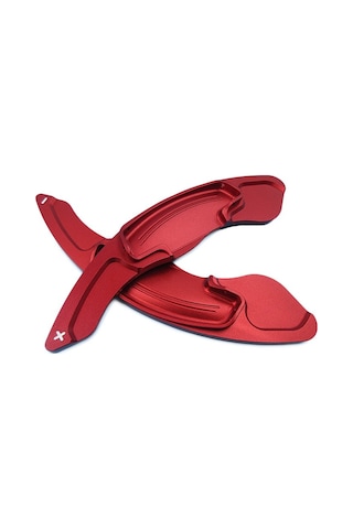 Autogp Honda Civic Fc5 Uyumlu Direksiyon F1 Vites Kulakçık Paddle Shift Knob Kırmızı Renkli