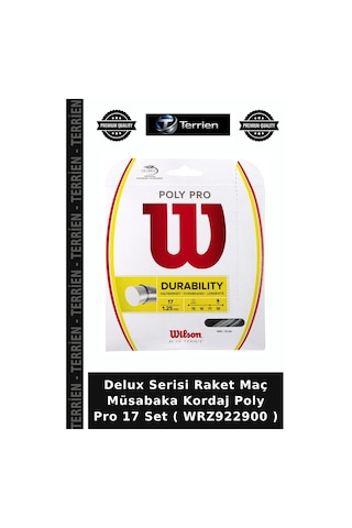 Özel Seri Kordaj Poly Pro 17 Set Wrz922900 Ekipman Spor Malzemesi