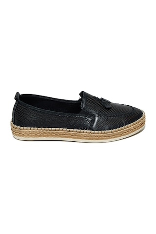 Bestello Püsküllü Poli Taban Casual 020-050 Kadın Ayakkabı Siyah