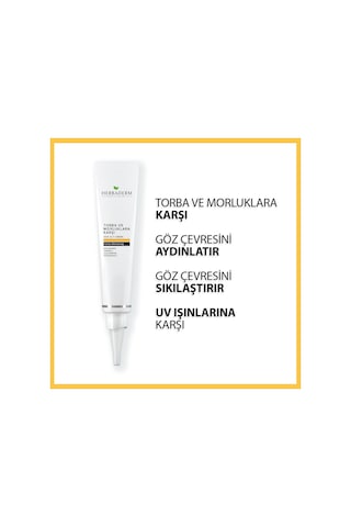 Herbaderm Torba ve Morluklara Karşı Göz Altı Kremi 15 ML
