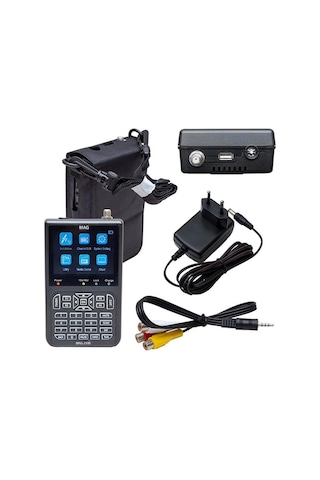 Mag Mag-2100 3.5'' Dvb-s/s2 Lcd Ekran Görüntülü Hd Uydu Yön Sinyal Bulucu