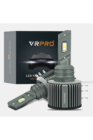 Vrpro H15 Led Xenon Far Ampulü Csp Çip Arza Işıgı Yakmaz