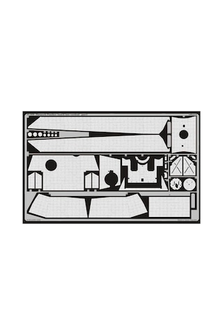 Eduard 35939 1/35 Ölçek, Zimmerit Panther Ausf.g Late Ver