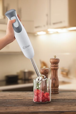 Kiwi KHB-4416 Paslanmaz Çelik Bıçaklı El Blenderi