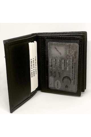 Deniz Kuvvetleri Rozetli Erkek Cüzdan Hakiki Deri Tc027