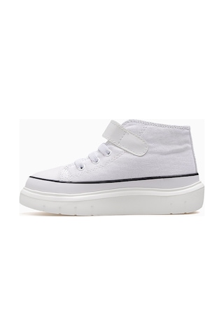 Buckhead Axel Unisex Çocuk Cırtlı Sneaker Ayakkabı 26y Buck4490 Beyaz