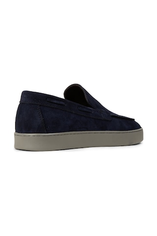Deery Erkek Hakiki Süet Lacivert Loafer Ayakkabı - 01993mlcvc01 Lacivert