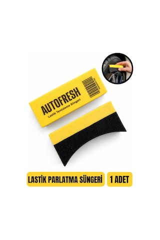 Oto Lastik Parlatma Süngeri Tampon Parlatıcı Ve Lastik Bakım Uygulama Süngeri