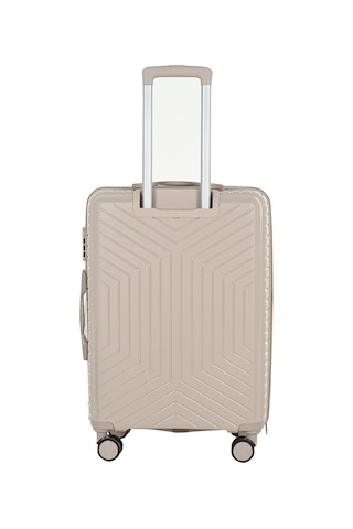 Lumberjack Parıs -k Pp 5pr Bej Unisex Küçük Boy Valiz 000000000102042714 Bej