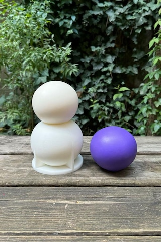 Rufus Concept Küre 9cm Çap Silikon Mum Kalıbı